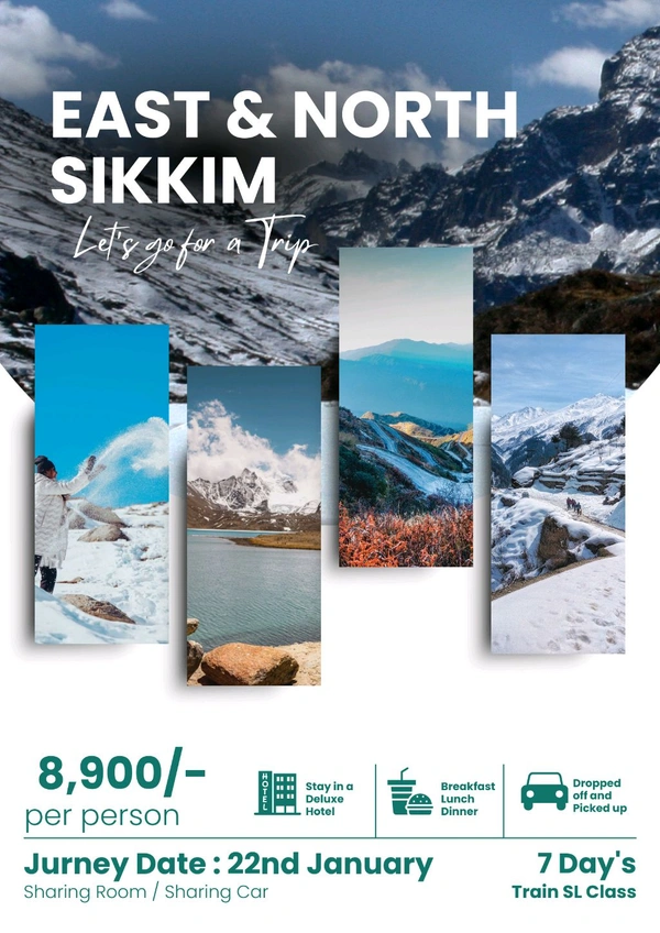 NORTH & EAST SIKKIM - 7 DAY'S 