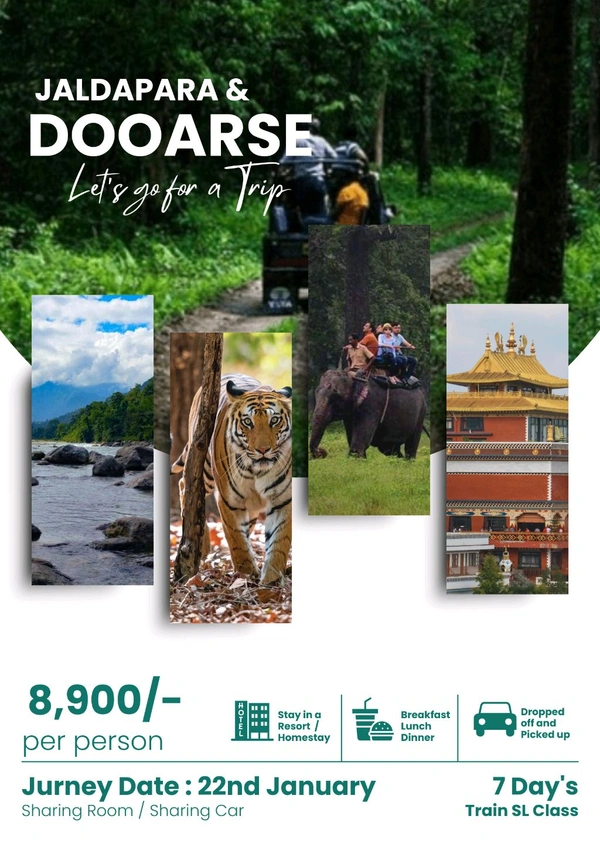 DOOARS, JALDAPARA - 7 DAY'S 