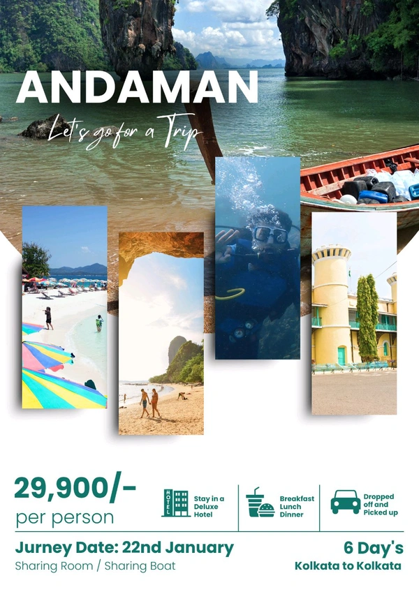 ANDAMAN GROUP TOUR - 6 DAY'S 