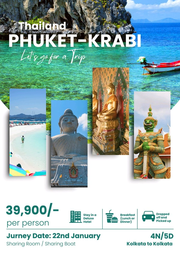 PHUKET, KRABI - 5 DAY'S 