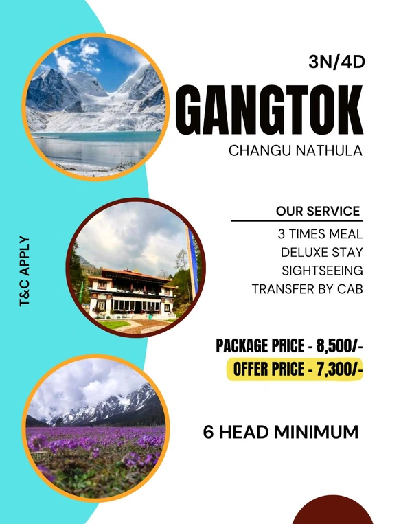 GANGTOK TOUR - 3N/4D
