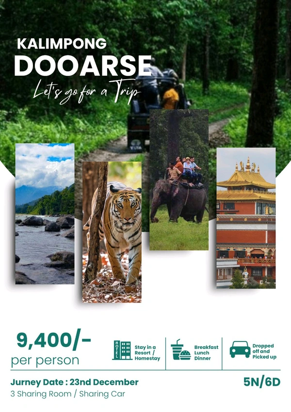 DOOARS KALIMPONG (24th Dec) - 5N/D6