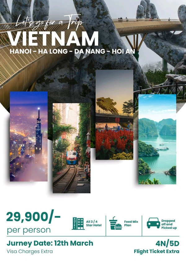 VIETNAM (12th March) - 4N/5D