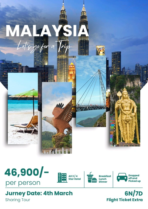 MALAYSIA (4th March) - 6N/7D