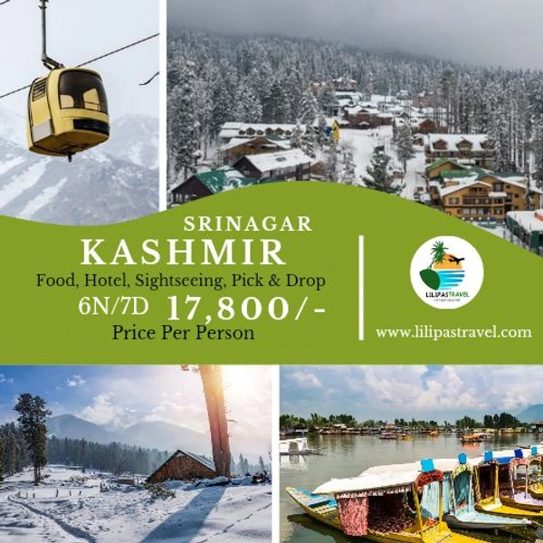 KASHMIR TRIP ( Family ) - 6N/7D