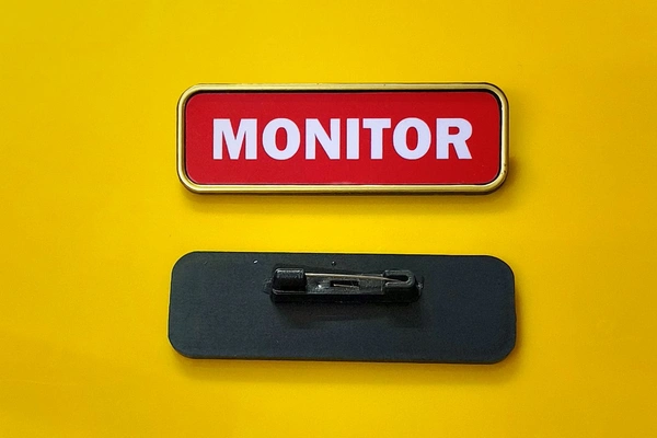 Monitor Badge For Student Set Of 2 - 74x24 mm