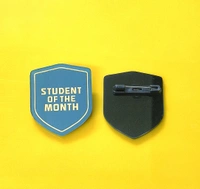 Shield Shape Student Of The Month Badges (2 Pieces) - 48x40 mm