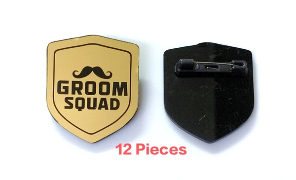 Groom Squad Badges Wedding Badges 
