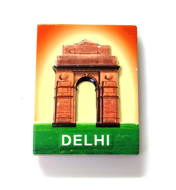 Souvenir Photo Magnet | Travel Memorial Photo Fridge Magnets Order Online Shipping Free Across India - 70x55 mm