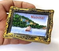 Nainital India Magnet | Travel Memorial Photo Fridge Magnets - 70x55 mm