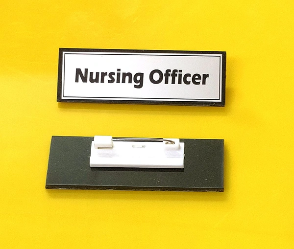 Nursing Officer Badge - 75x25 mm