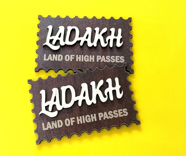 Ladakh Souvenir Magnet (Set of 2) - Approx 3x2 Inches