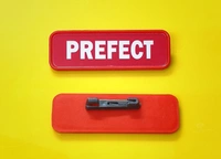 Student Badges | Monitor Head Boy  Head Girl Prefect Captain Class Leader Badges Order Online - 74x24 mm