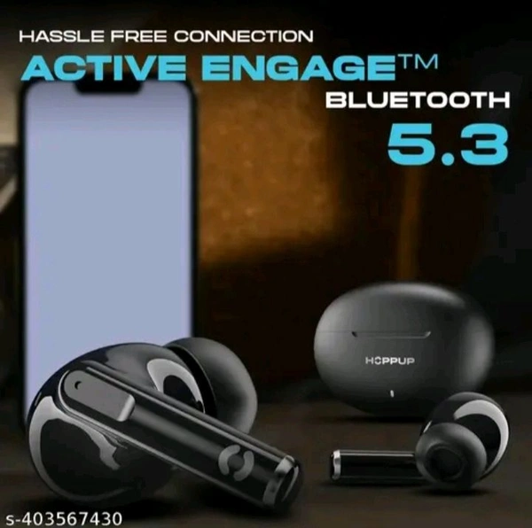 HOPUP EARBUDS  - White, Free Size