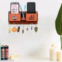 Mobile Holder With Key Hanger - Rusty Nail, Free Size