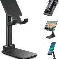Portable Mobile Holder - Black, Free Size
