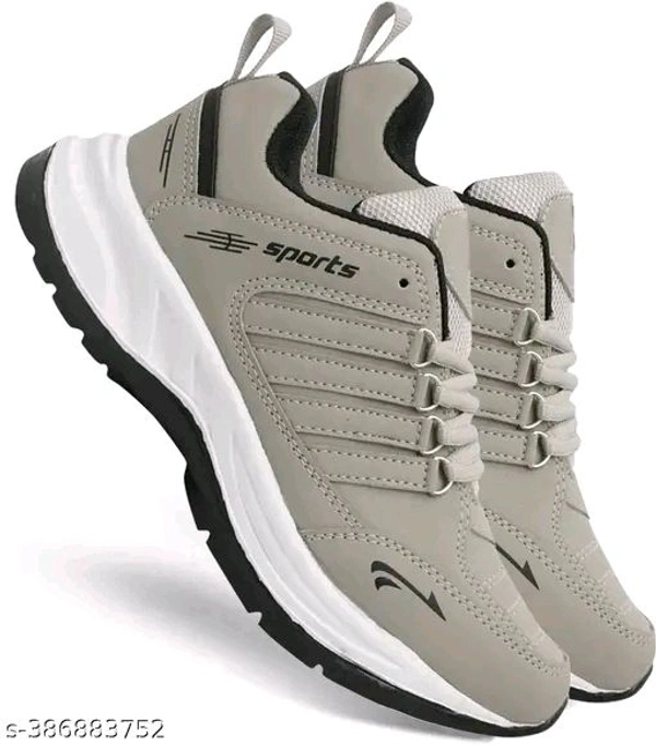 Sports Shoes  - Gray, 6