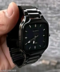 QUARTZ PREMIUM WATCH BLACK - Black