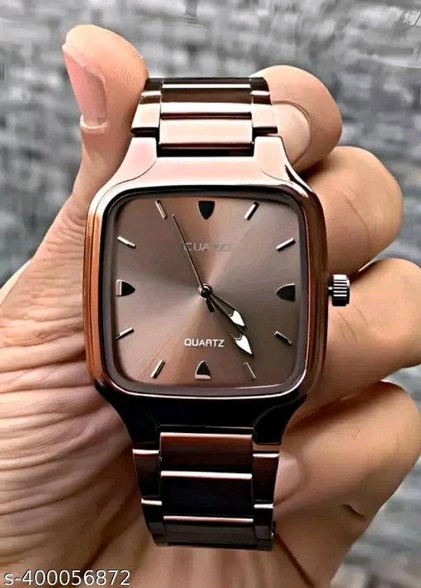 QUARTZ PREMIUM WATCH Brown - Brown