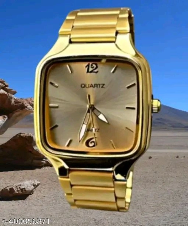 QUARTZ PREMIUM WATCH GOLDEN - Gold