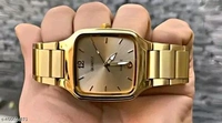 QUARTZ PREMIUM WATCH GOLDEN - Gold