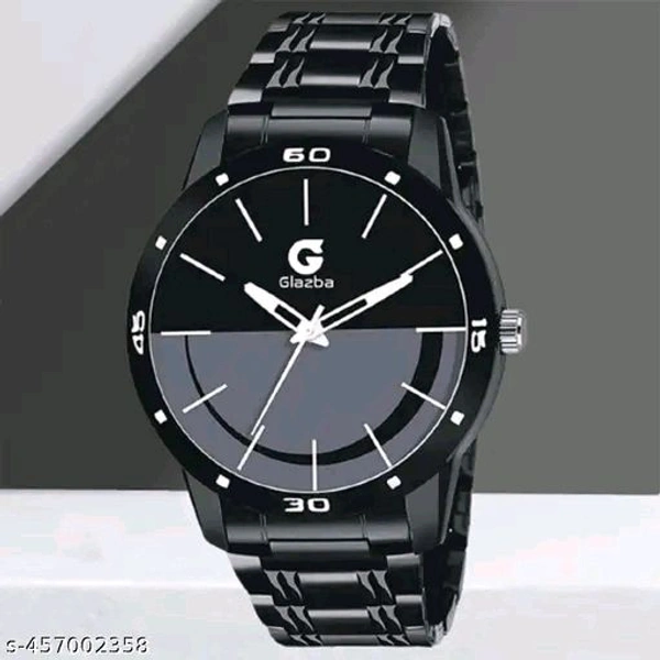 Galizbo glanatic Titanium Black Watch - Black, Free Size