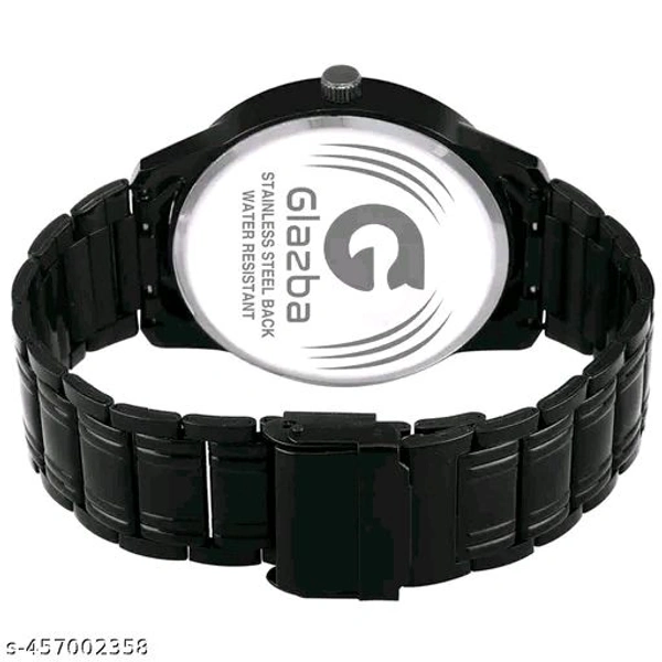 Galizbo glanatic Titanium Black Watch - Black, Free Size