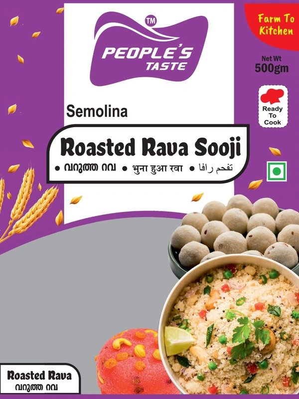 ROASTED RAVA - 500g.