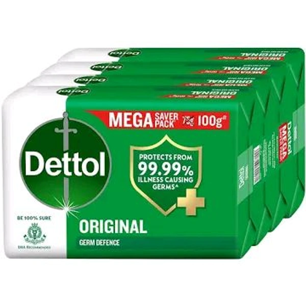 Dettol Original Germ Protection Bathing Soap Bar