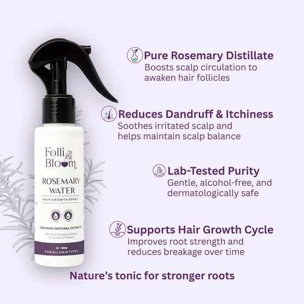 FOLLIBLOOM  ROSEMARY WATER  - 100 ml