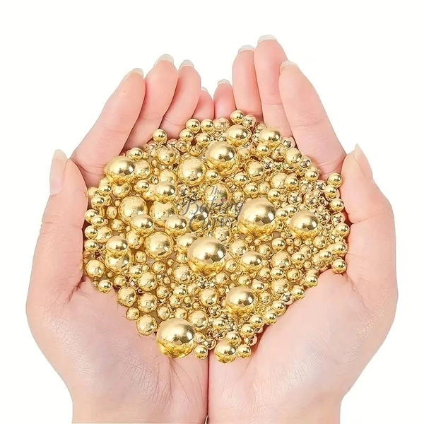 The Baking Curv Golden Sprinklers Mix Size (Imported Super Quality) 100Gms - 100 Gms