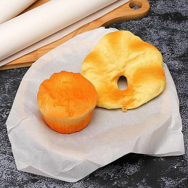The Baking Curv Baking Paper 10 Meter Roll | Non-Stick Parchment Paper for Baking, Roasting, Wrapping & Cooking Use – Food Grade, Heat Resistant - 5 Meter