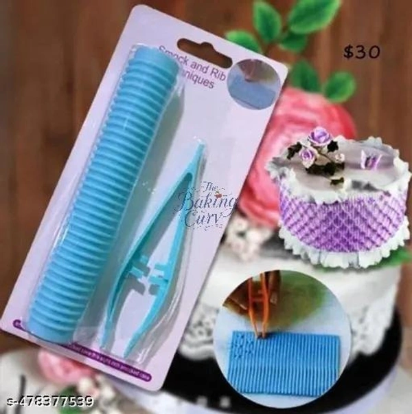 The Baking Curv Smock And Rib Cutter