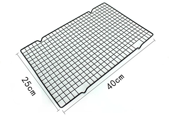 The Baking Curv Stainless Steel Cooling Rack for Baking – Wire Grid for Cakes, Cookies, and Breads