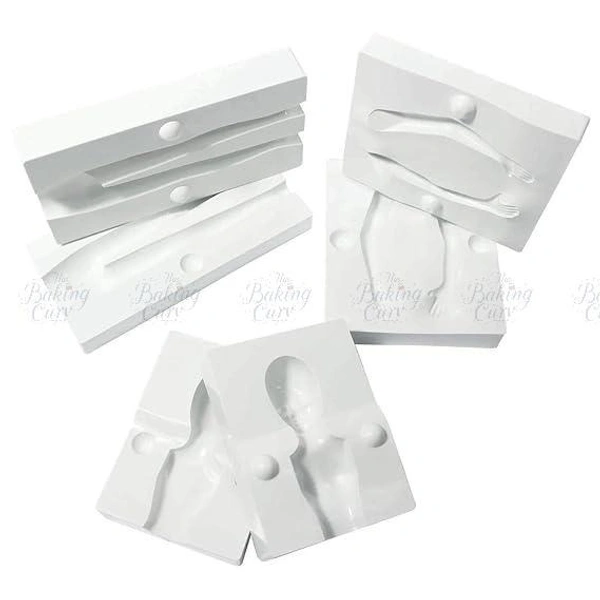 The Baking Curv Family of Four People Molds, for Cake Decorating