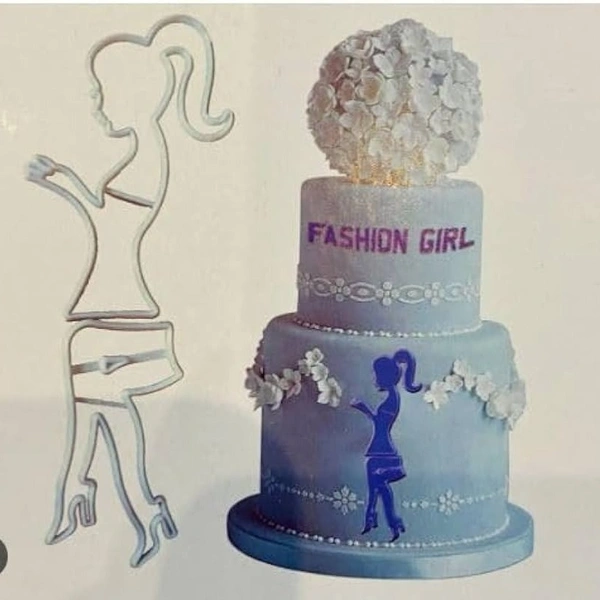 Fashion Girl Fondant Cutter