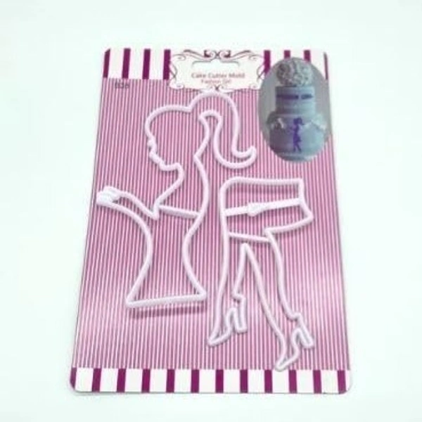 Fashion Girl Fondant Cutter