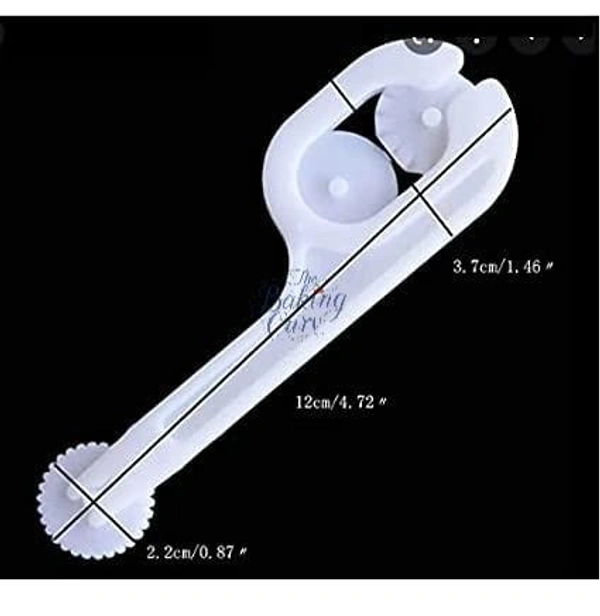 Fondant Cutter 3 Wheels Embosser Wheel Stitching Cutter