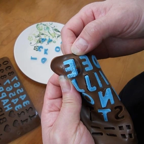 The Baking Curv Happy Birthday & Full Number Silicone Mould – Non-Stick Tray for Chocolate, Fondant, Jelly & Cake Decoration