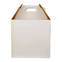 The Baking Curv Tall Tier Cake Box 16x16x16 Inches – Jumbo Sturdy Box for Tall, Tiered & Designer Cakes - 16x16x16
