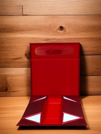 The Baking Curv Collapsible Hamper Boxes Size Small  - Red