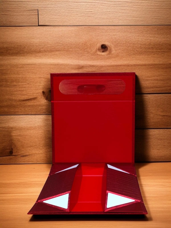 The Baking Curv Collapsible Hamper Boxes Size Small  - Red
