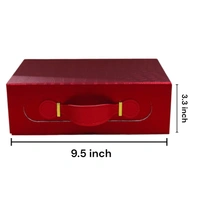 The Baking Curv Collapsible Hamper Boxes Size Small  - Red