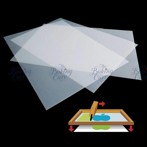 The Baking Curv Premium OHP Transparency Film A4 Size  - Pack Of 10