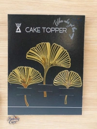 Acrylic Gencko Leaf  - Golden