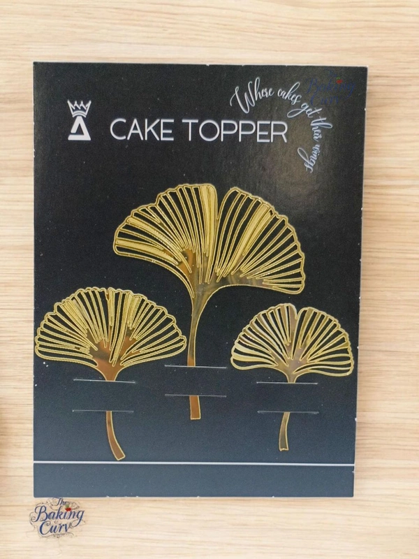 Acrylic Gencko Leaf  - Golden
