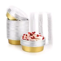 The Baking Curv Direct Baking Round Foil Container With Lid (Pack Of 5)