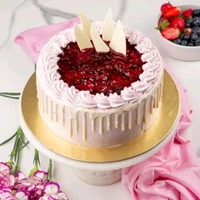 The Baking Curv Reusable Round MDF Cake Base – Ideal for Professional Cake Presentation (Pack Of 10)  - 8 Inch