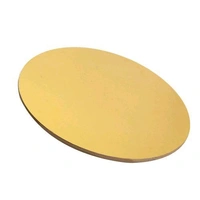 The Baking Curv Reusable Round MDF Cake Base – Ideal for Professional Cake Presentation (Pack Of 10)  - 8 Inch