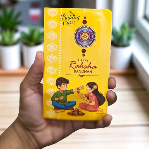 The Baking Curv Chocolate Book For Rakshabandhan 